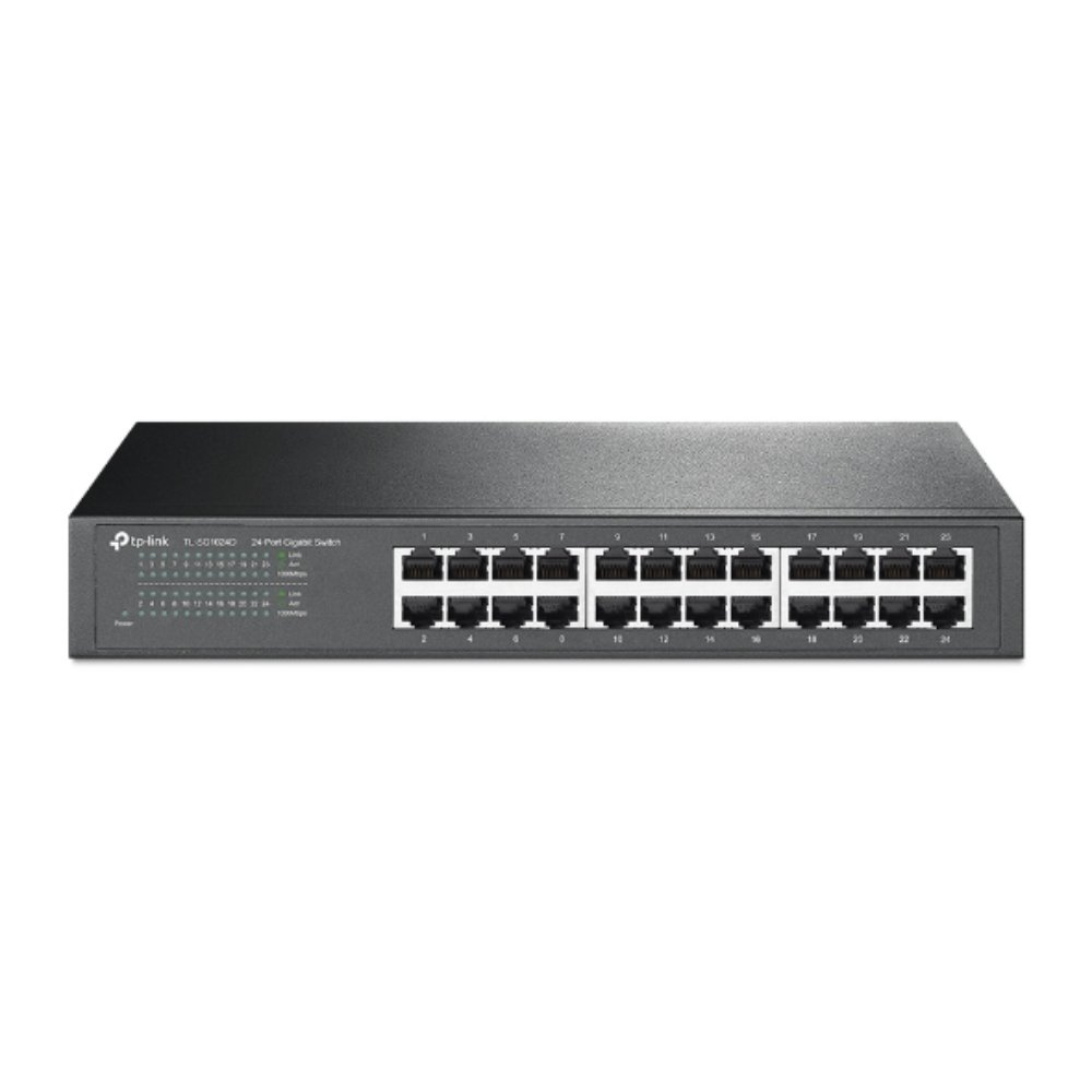 TL-SG1024D Switch TPLINK Gigabit 24 Puertos 10/100/1000 Montaje En Escritorio / Rack - Imagen 1