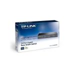 Switch TPLINK administrable de escritorio 24 puertos 10/100/1000 COLOR Negro - Imagen 3