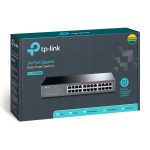 Switch TPLINK administrable de escritorio 24 puertos 10/100/1000 COLOR Negro - Imagen 4