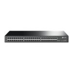 Switch TP-LINK NO Administrable 48 Puertos RJ45 de 10/100/1000Mbps COLOR Negro