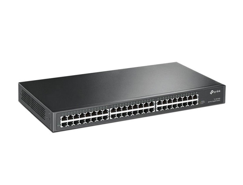 TL-SG1048_2 Switch TP-LINK NO Administrable 48 Puertos RJ45 de 10/100/1000Mbps COLOR Negro - Imagen 2