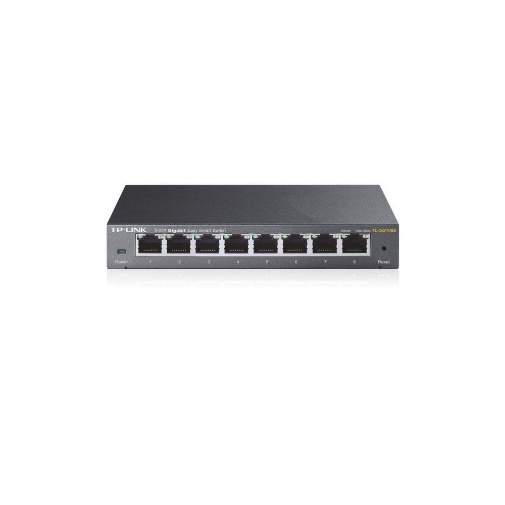 TL-SG108E-1 SwitchTP-LINK denteligente Sencillo 8 puertos Gigabit - Imagen 1