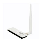 Adaptador de Red TPLINK UB N1500Mbps 2.4 Ghz 1 Antena Externa Desmontable COLOR Blanco - Imagen 3