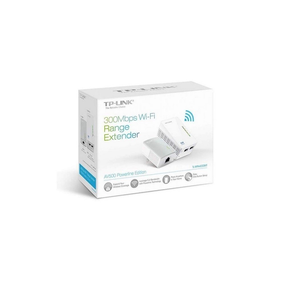 TL-WPA4220KIT_3 Power Line TPLINK Kit de Extensor inalambrico 300Mbps - Imagen 3