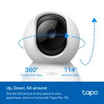 Cámara TAPO TPLINK Wi-Fi de sobremesa de 360 Grados con Detección por IA - Imagen 2