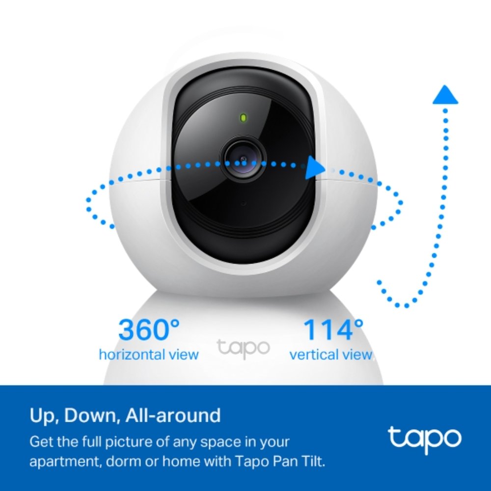 Tapo20C200C_1 Cámara TAPO TPLINK Wi-Fi de sobremesa de 360 Grados con Detección por IA - Imagen 2