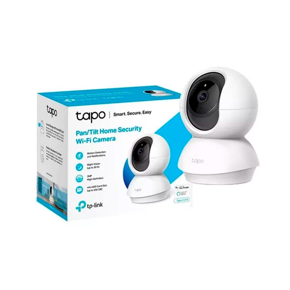 Tapo20C210 Cámara TAPO TPLINK 3mp, 2K Video Wi-Fi de vigilancia inteligente interior - Imagen 1