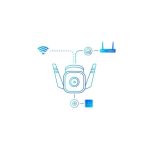 Cámara TPLINK Wifi de Seguridad Para Exteriores COLOR Blanco - Imagen 3