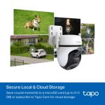 Cámara TAPO TPLINK de Vigilancia Wi-Fi para Exteriores con Visión Nocturna a Color y Detección IA Avanzada - Imagen 4
