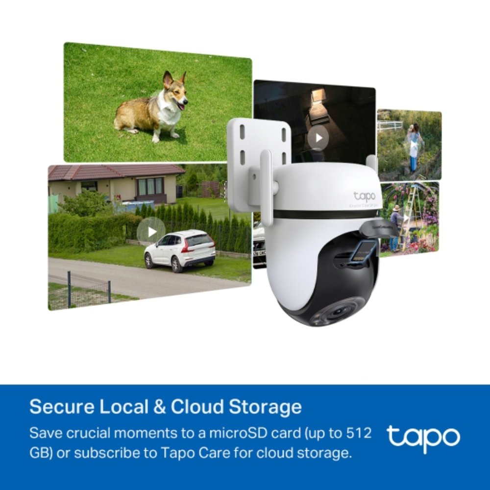 Tapo20C520WS_3 Cámara TAPO TPLINK de Vigilancia Wi-Fi para Exteriores con Visión Nocturna a Color y Detección IA Avanzada - Imagen 4