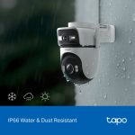 Cámara de seguridad TPLINK exterior con doble lente panorámica e inclinación - Imagen 4