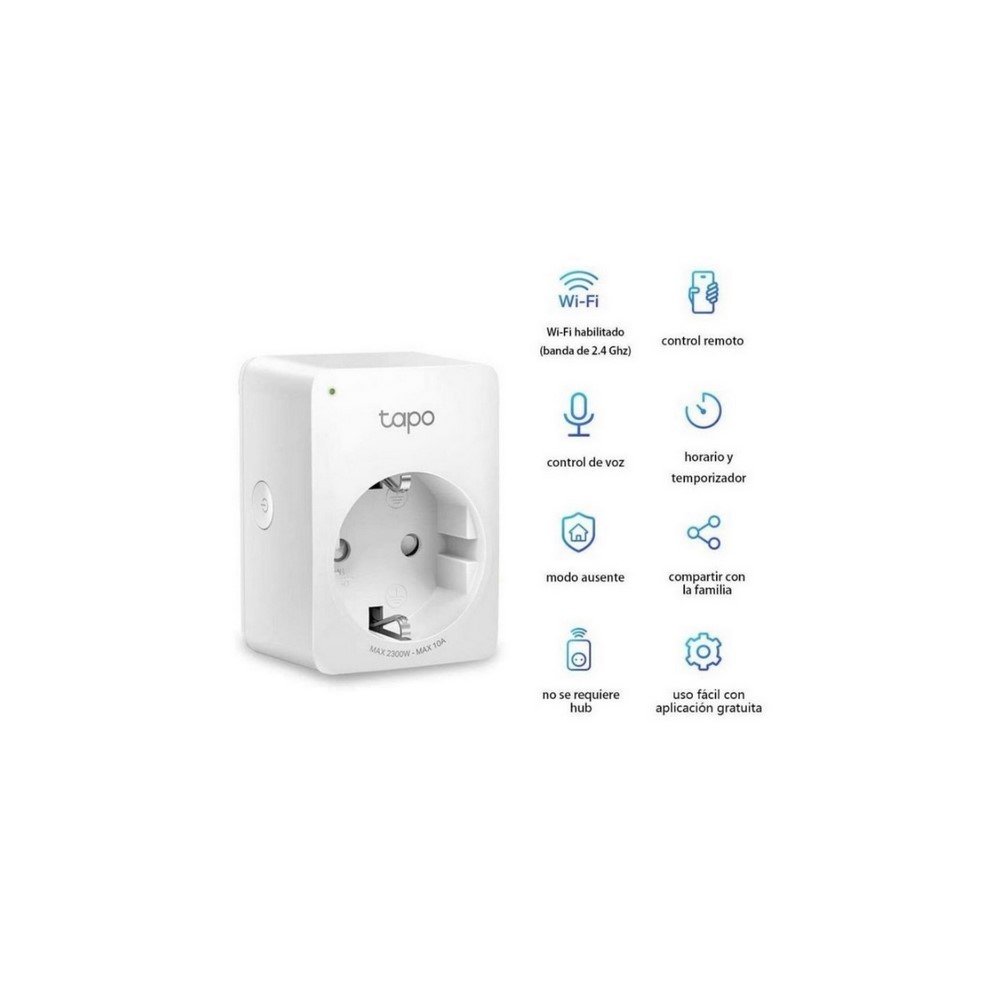 Tapo20P100281-pack29_1 Mini Enchufe TPLINK Inteligente Wifi COLOR Blanco - Imagen 2