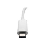 ADAPTADOR Multipuerto USB-C, VGA, Puerto USB-A, GbE, Carga PD, Blanco - Imagen 2