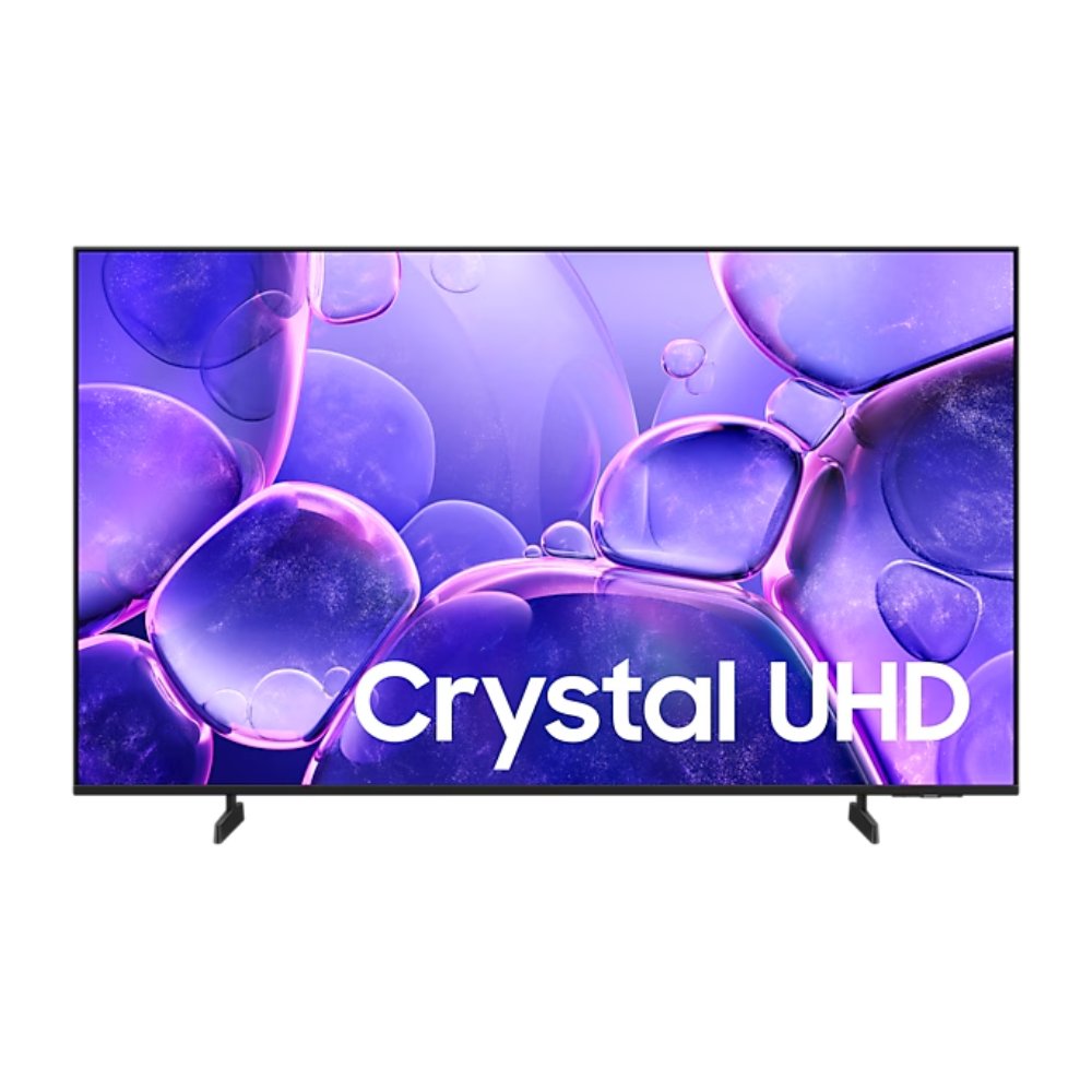 UN43U8000FKXZL Televisor Samsung FLAT LED CRYSTAL Smart TV 43 pulgadas Crystal UHD 4K  /3,840 x 2,160 / DVB-T2 / HDR /LAN/ WIFI 5/ Control remoto Solar / Soporte ajustable / Bluetooth 5.3 / Google Meet / Multi view/ AirPlay 2 / Bixby desde el control /modo ambiente/ Modo Juego/ HDMI x 3/ USB x1-A /abre y edita archivos de Office/ control de voz/Garantía 1 año, Fi - Imagen 1