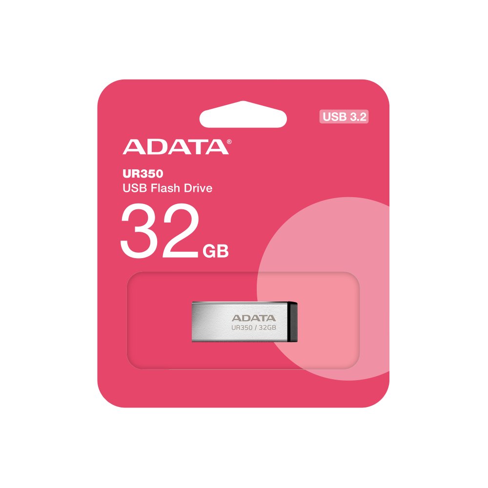 UR350-32G-RSRBK Memoria USB Adata 3.2 / 32GB, Gris Metálico - Imagen 1