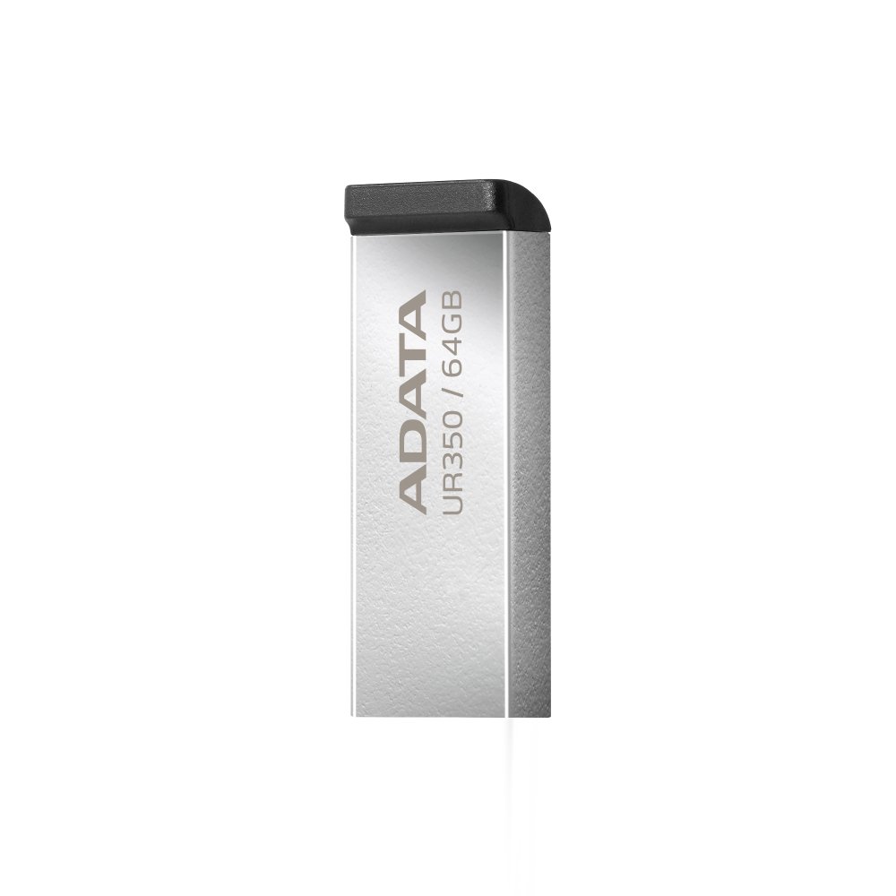UR350-64G-RSRBK_3 Memoria USB Adata -USB 3.2 / 64GB Metal Plata - Imagen 4