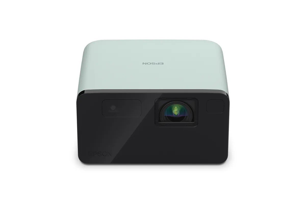 V11HB35320_1 Mini Video Proyector Epson EpiqVision EF-21G /Opal Green/ Tecnología: 3 LCD Laser / (1.000 lumens en Blanco y Color - Resolución FHD) Google tv, Bluetooth - Imagen 2