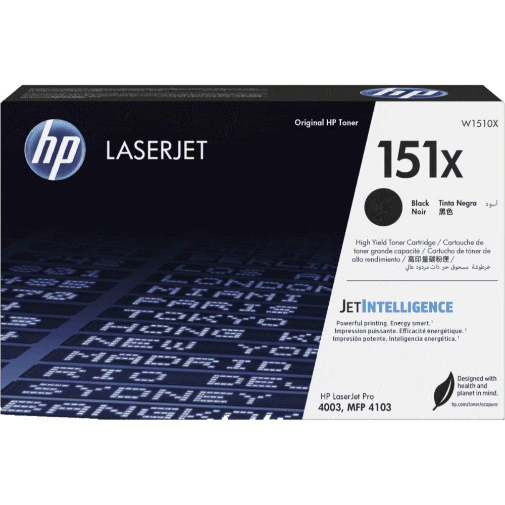 W1510X Toner HP W1510X Negro 151X Laserjet pro 4003 4101 4102 4103 4104 9.700 Pag - Imagen 1