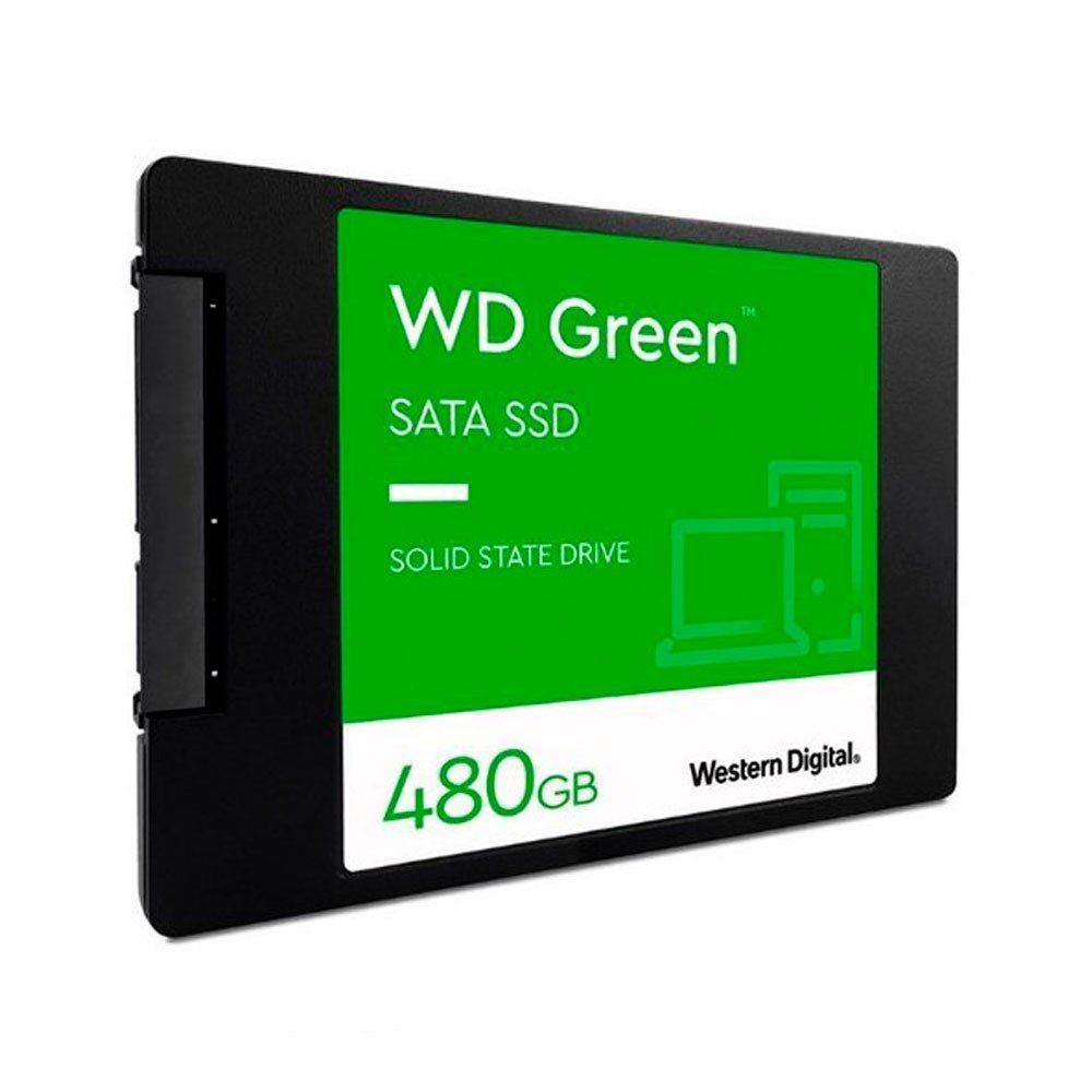 WDS480G3G0A-00BJG0_2 Disco WESTERN DIGITAL ssd Green 2.5 sata COLOR Negro - Imagen 3