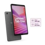 TABLET LENOVO TAB ONE TB305XU PANTALLA 8,7 PULGADAS CONECTIVIDAD LTE MEMORIA 4GB + ALMACENAMIENTO 128GB COLOR GIRS INCLUYE ESTUCHE - Imagen 3